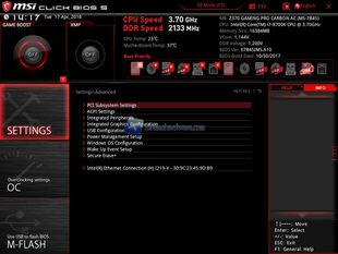 Z370 Gaming Pro Carbon AC BIOS 5