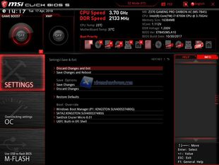 Z370 Gaming Pro Carbon AC BIOS 8